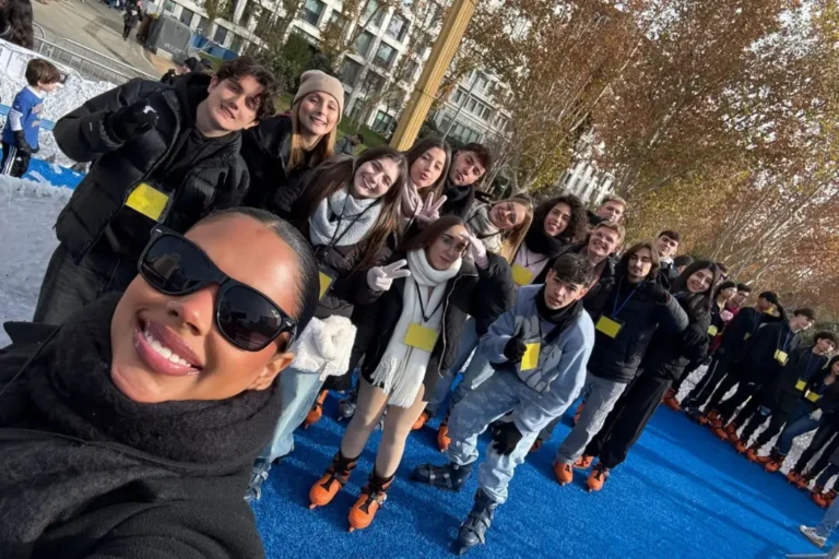 Un poco de esquí por Madrid